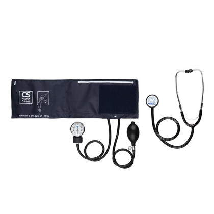 Фото товара Механический тонометр CS Меdica CS-106 (с фонендоскопом)