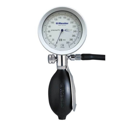 Фото товара Механический тонометр Precisa N shock-proof (стандартная манжета для взрослых на липучке (обхват 24-32 см.)) Riester