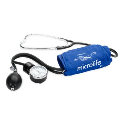 Механический тонометр со встроенным стетоскопом BP AG1-30 Microlife Фото товара Механический тонометр со встроенным стетоскопом BP AG1-30 Microlife