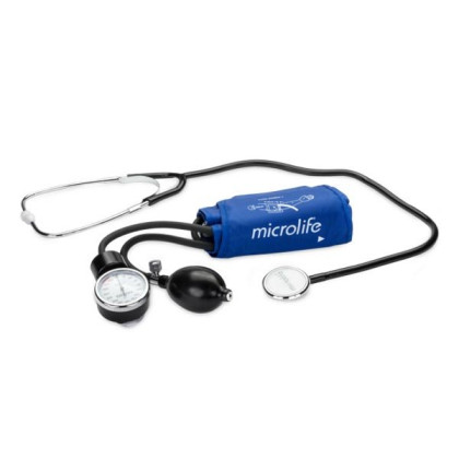 Механический тонометр со стетоскопом в комплекте BP AG1-20 Microlife Фото товара Механический тонометр со стетоскопом в комплекте BP AG1-20 Microlife