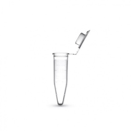 Фото товара Микропробирка типа Эппендорф 1,5 мл, ПП, градуированная (500 шт/уп) для микроцентрифугирования