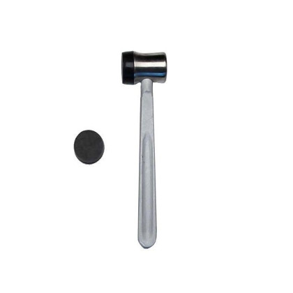 Молоток хирургич. металл со съемной резиновой накладкой МНх-"ММИЗ" 250Х60 мм, ММИЗ Фото товара Молоток хирургич. металл со съемной резиновой накладкой МНх-"ММИЗ" 250Х60 мм, ММИЗ