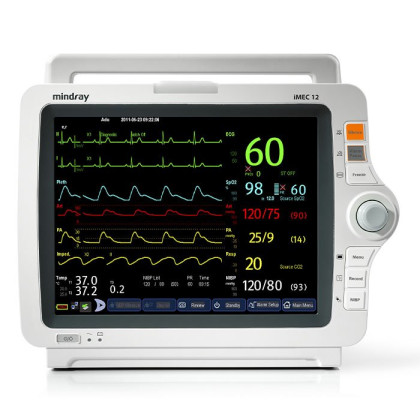 Монитор пациента Mindray iMEC 12 Фото товара Монитор пациента Mindray iMEC 12