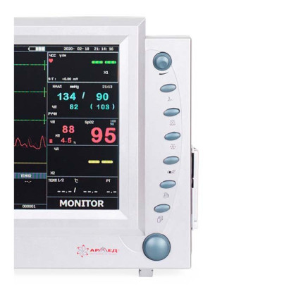 Монитор пациента с Nellcor-датчиками PC-9000b Фото товара Монитор пациента с Nellcor-датчиками PC-9000b