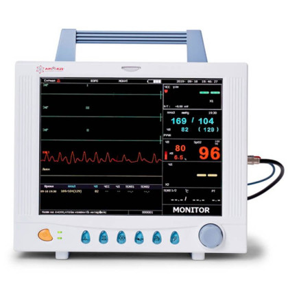 Монитор пациента с блоком капнографии PC-9000f Фото товара Монитор пациента с блоком капнографии PC-9000f