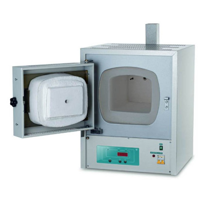 Фото товара Муфельная печь ЭКПС-10 мод.4005 (Нагрев +50...+1100 °С, одноступ.рег-р, с вытяжкой)