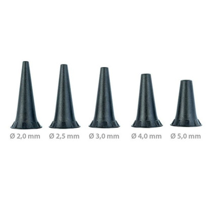 Фото товара Набор воронок многоразовых 2.0, 2.5, 3.0, 4.0, 5.0 мм (10 шт), KaWe