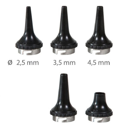 Фото товара Набор воронок многоразовых 2.5, 3.5, 4.5, 5.5, 9.0 мм (5 шт. в пластике)  01.72106.001, KaWe