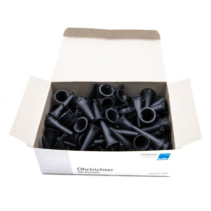 Набор  воронок одноразовых 100шт d = 2,5 мм в коробке картонной, KaWe Фото товара Набор  воронок одноразовых 100шт d = 2,5 мм в коробке картонной, KaWe