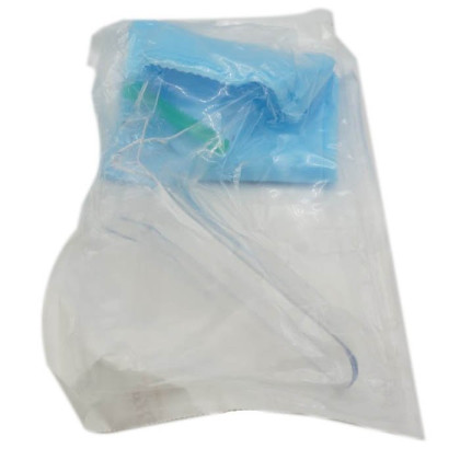 Фото товара Набор гинекологический смотровой одноразовый стерильный «Ева» (Зеркало полимерное по Куско №3, салфетка Б-16, перчатки латексные размер M)