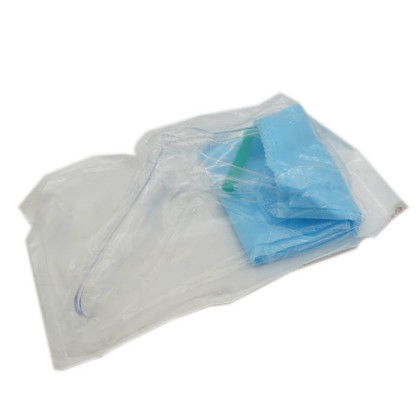 Фото товара Набор гинекологический смотровой одноразовый стерильный «Ева» (Зеркало полимерное по Куско №3, салфетка Б-16, перчатки латексные размер M)