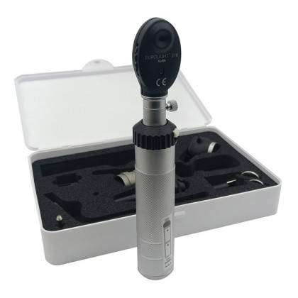 Набор для ЛОР врача Бейсик С10/Е16 KaWe - офтальмоскоп 6 апертур и отоскоп с принадлежностями Фото товара Набор для ЛОР врача Бейсик С10/Е16 KaWe - офтальмоскоп 6 апертур и отоскоп с принадлежностями