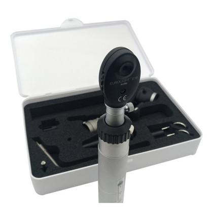 Набор для ЛОР врача Бейсик С10/Е16 KaWe - офтальмоскоп 6 апертур и отоскоп с принадлежностями Фото товара Набор для ЛОР врача Бейсик С10/Е16 KaWe - офтальмоскоп 6 апертур и отоскоп с принадлежностями