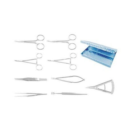 Фото товара Набор для глазных амбулаторных операций микрохирургический (расширенная комплектация) ПТО Медтехника