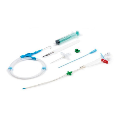 Фото товара Набор для катетеризации центральных вен (по Сельдингеру) двухканальный, 4F, Balton