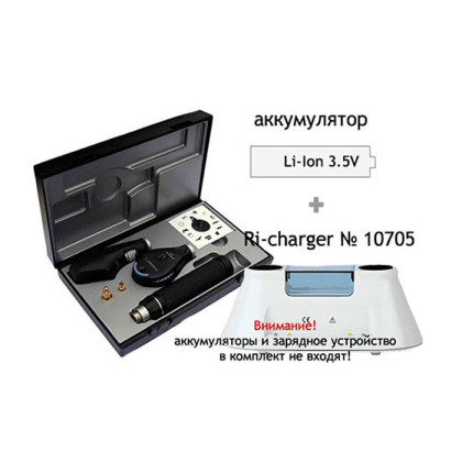 Набор офтальмоскоп-ретиноскоп щелевой XL3,5В Ri-vision slit Riester Фото товара Набор офтальмоскоп-ретиноскоп щелевой XL3,5В Ri-vision slit Riester