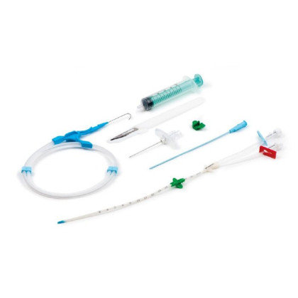 Набор по Cельдингеру 2-канальный, катетер - 5F, Balton Фото товара Набор по Cельдингеру 2-канальный, катетер - 5F, Balton