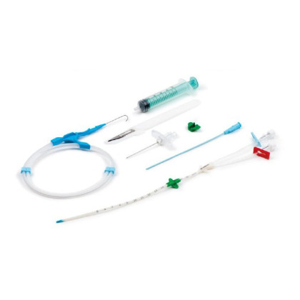 Набор по Cельдингеру 2-канальный, катетер - 8F, Balton Фото товара Набор по Cельдингеру 2-канальный, катетер - 8F, Balton
