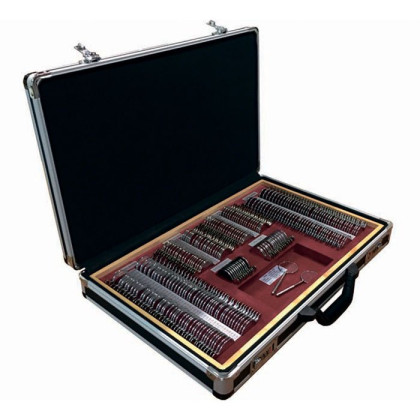 Фото товара Набор пробных линз ALMAS MT-266 на 267 линз (серебро) с поверкой