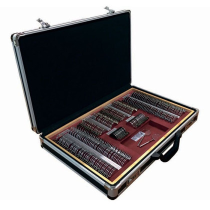 Фото товара Набор пробных линз ALMAS MT-266 на 267 линз (серебро), без поверки