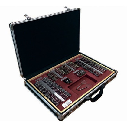 Фото товара Набор пробных очковых линз ALMAS MT-226 на 228 линз (серебро) с поверкой