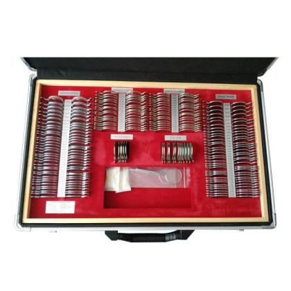 Фото товара Набор пробных очковых линз ALMAS MT-226 на 228 линз (серебро) с поверкой