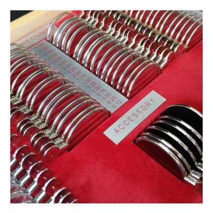 Фото товара Набор пробных очковых линз ALMAS MT-226 на 228 линз (серебро) с поверкой