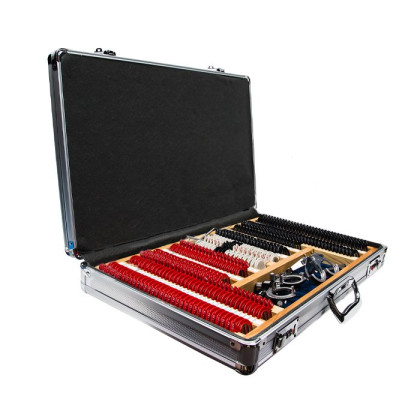 Набор пробных очковых линз и призм средний до 258 предметов, с одной оправой Фото товара Набор пробных очковых линз и призм средний до 258 предметов, с одной оправой