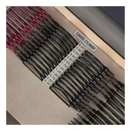 Фото товара Набор пробных очковых линз с оправой на 158 линз (металл)