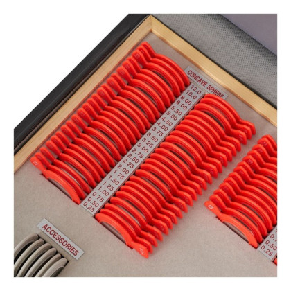 Фото товара Набор пробных очковых линз с оправой на 158 линз (пластик), Армед