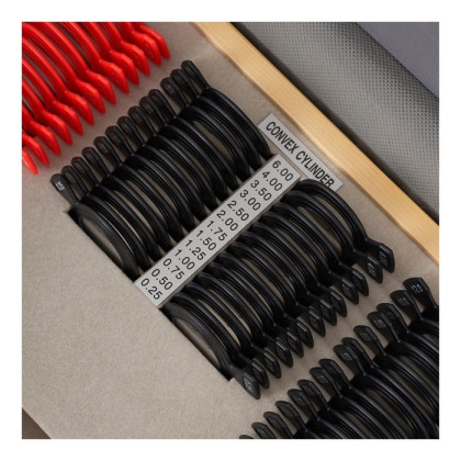 Фото товара Набор пробных очковых линз с оправой на 158 линз (пластик), Армед