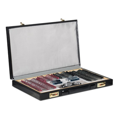 Фото товара Набор пробных очковых линз с оправой на 232 линзы (металл)