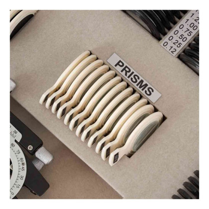 Фото товара Набор пробных очковых линз с оправой на 232 линзы (пластик)