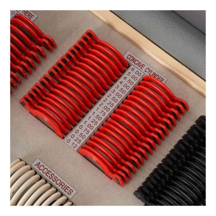 Фото товара Набор пробных очковых линз с оправой на 232 линзы (пластик)