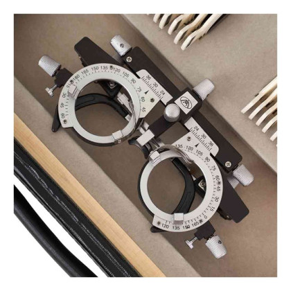 Фото товара Набор пробных очковых линз с оправой на 232 линзы (пластик)