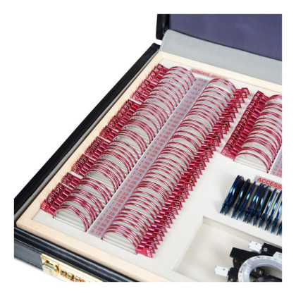 Фото товара Набор пробных очковых линз с оправой на 266 линз (металл)