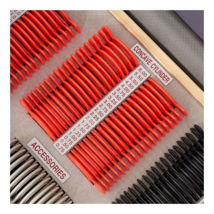 Фото товара Набор пробных очковых линз с оправой на 266 линз (пластик)