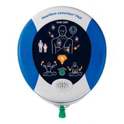 Наружный внешний дефибриллятор Samaritan PAD 350P с принадлежностями HeartSine Фото товара Наружный внешний дефибриллятор Samaritan PAD 350P с принадлежностями HeartSine