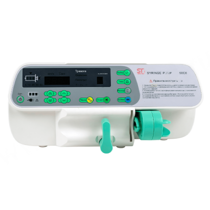 Насос инфузионный шприцевой для введения препаратов, лекарств, жидкостей SN-50C6, SinoMDT Фото товара Насос инфузионный шприцевой для введения препаратов, лекарств, жидкостей SN-50C6, SinoMDT