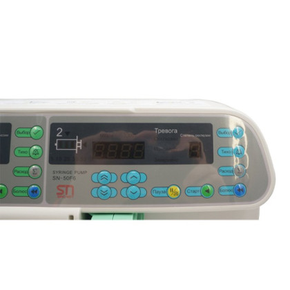 Насос шприцевой SN-50F6, SinoMDT Фото товара Насос шприцевой SN-50F6, SinoMDT
