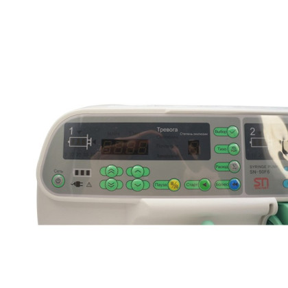 Насос шприцевой SN-50F6, SinoMDT Фото товара Насос шприцевой SN-50F6, SinoMDT