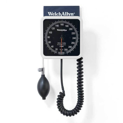 Настенный тонометр Aneroid 767 Welch Allyn со взрослой манжетой Фото товара Настенный тонометр Aneroid 767 Welch Allyn со взрослой манжетой
