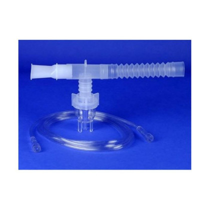 Фото товара Небулайзер (распылитель) VixOneTM в комплекте с загубником, Т-образным переходником и кислородным шлангом 2,1м, Westmed