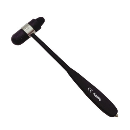 Неврологический молоточек Colorflex большой 110г, черный, KaWe Фото товара Неврологический молоточек Colorflex большой 110г, черный, KaWe