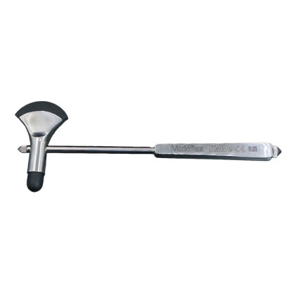 Неврологический молоточек ВАРИОФЛЕКС в форме топорика по Фассбендеру 155г, с иглой и кисточкой, KaWe Фото товара Неврологический молоточек ВАРИОФЛЕКС в форме топорика по Фассбендеру 155г, с иглой и кисточкой, KaWe