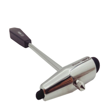 Фото товара Неврологический молоточек ВИТРОЕ (Witroe) тяжелый 198 г, с иглой и кисточкой, KaWe