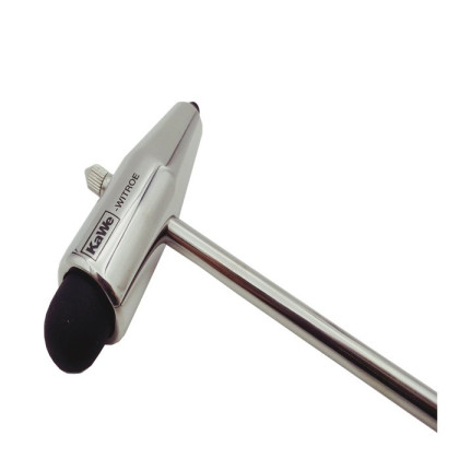 Фото товара Неврологический молоточек ВИТРОЕ (Witroe) тяжелый 198 г, с иглой и кисточкой, KaWe