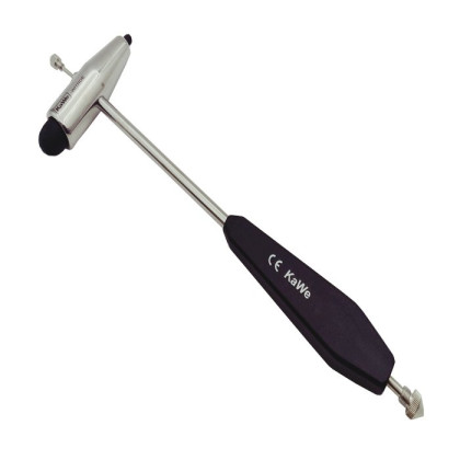 Фото товара Неврологический молоточек ВИТРОЕ (Witroe) тяжелый 198 г, с иглой и кисточкой, KaWe