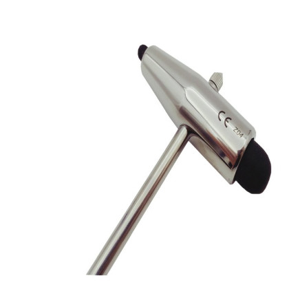 Фото товара Неврологический молоточек ВИТРОЕ (Witroe) тяжелый 198 г, с иглой и кисточкой, KaWe