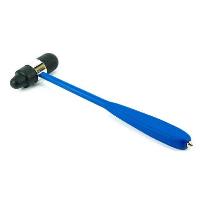 Неврологический молоточек КОЛОРОФЛЕКС большой 110г, синий, KaWe Фото товара Неврологический молоточек КОЛОРОФЛЕКС большой 110г, синий, KaWe